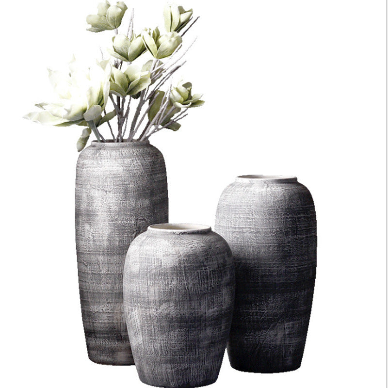 Retro Ceramic Floor-standing Large Vase