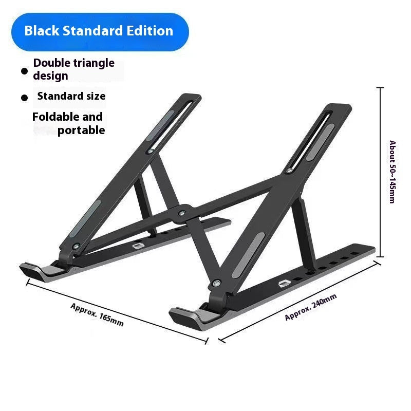 N3 Aluminum Alloy Laptop Stand Folding Cooling Increased By Tablet Computer Stand