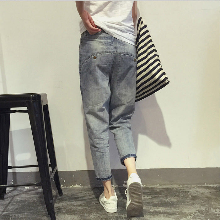 Korean Style New Slim Stretch Women's Jeans