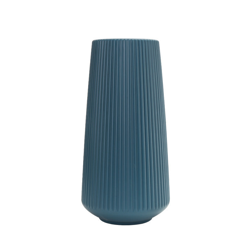 Large Simple Plastic Vase Dry And Wet Flower Arrangement Container