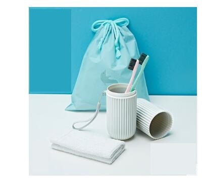 Mouthwash brush cup simple household toothpaste toothpaste portable travel set couple toothbrush box