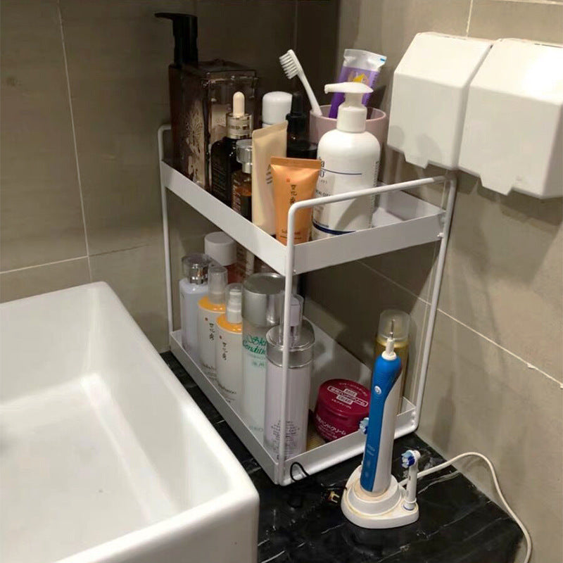 Double Layer Gold Stand