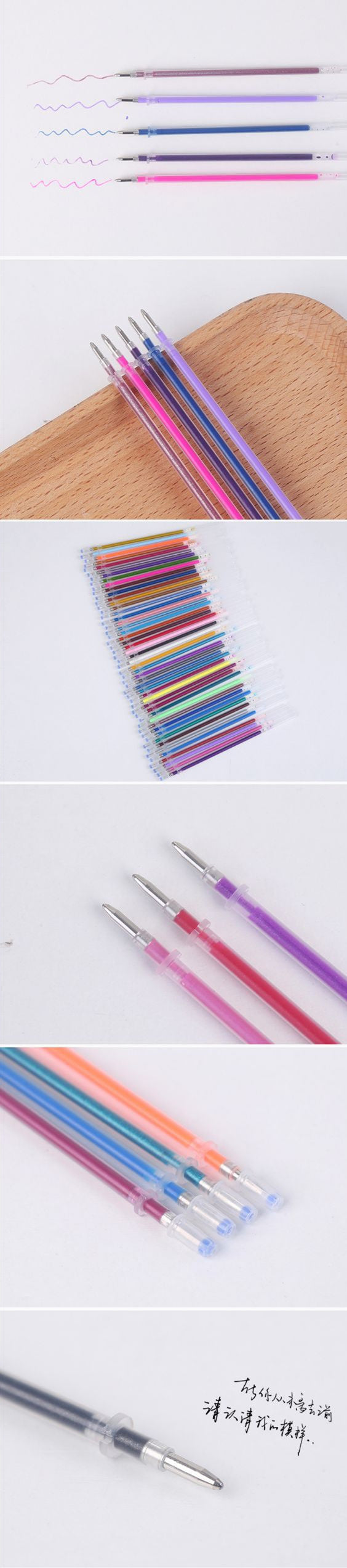 Glittering Gel 48-Color Fluorescent High-Gloss Hand Account Refill