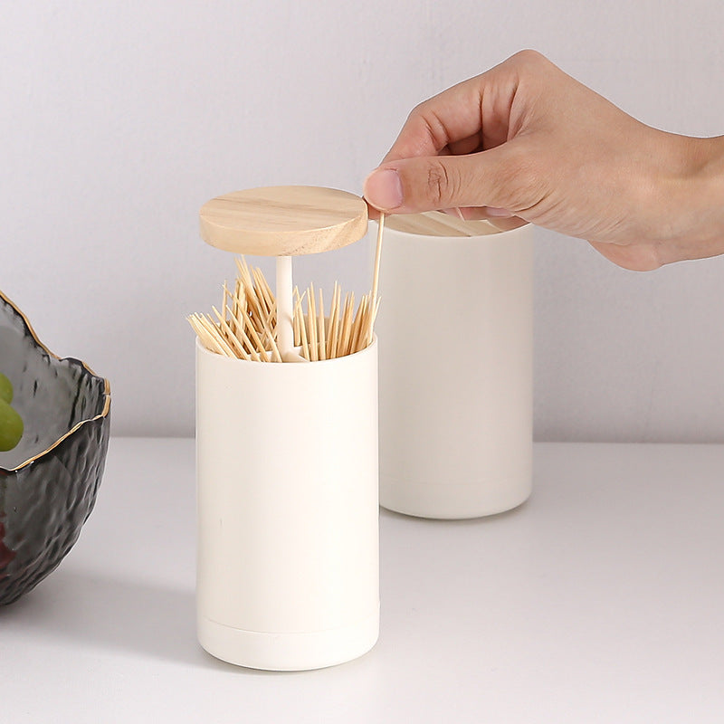 Push-Type Toothpick Holder