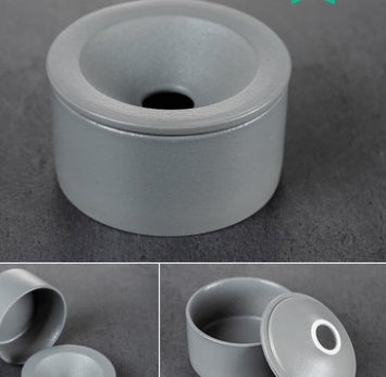 New Chinese Ceramic Ashtray Anti Fly Ash With Lid Funnel Type Creative Cute Hotel Bar Special Custom