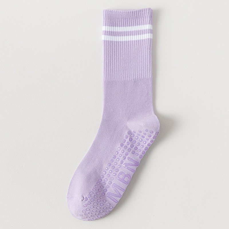 Sports Stripes Breathable To Avoid Slippery Socks For Running