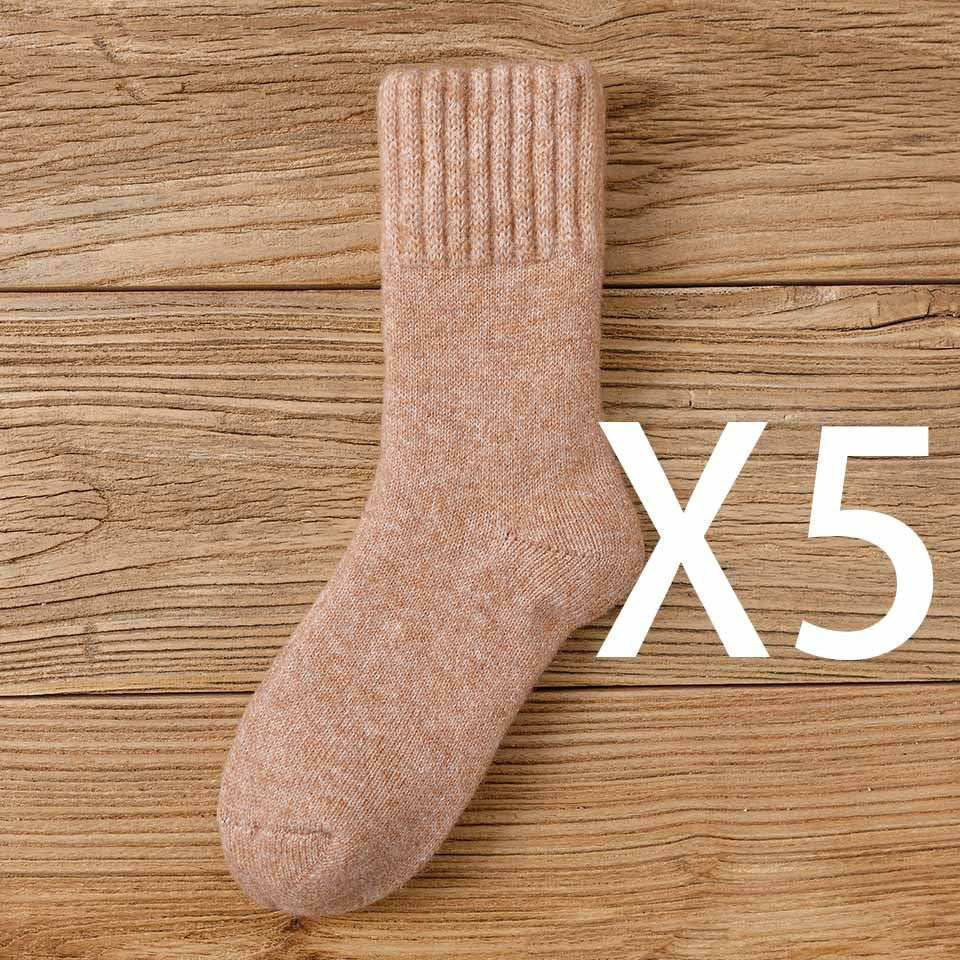 Wool Socks Women's Winter Warm Thickening