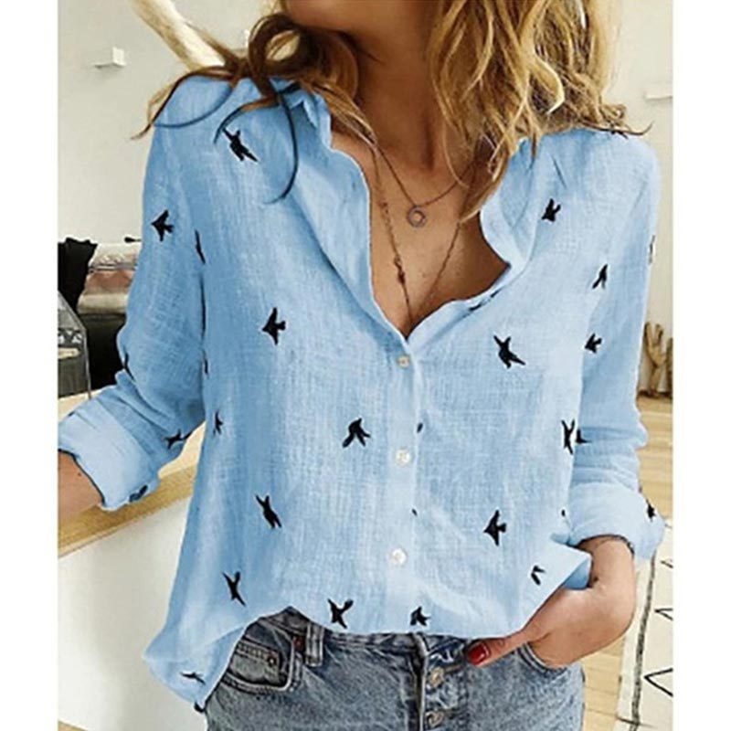Pure color casual loose long sleeves