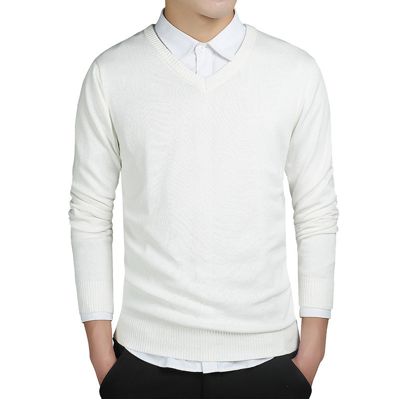 V-neck sweater