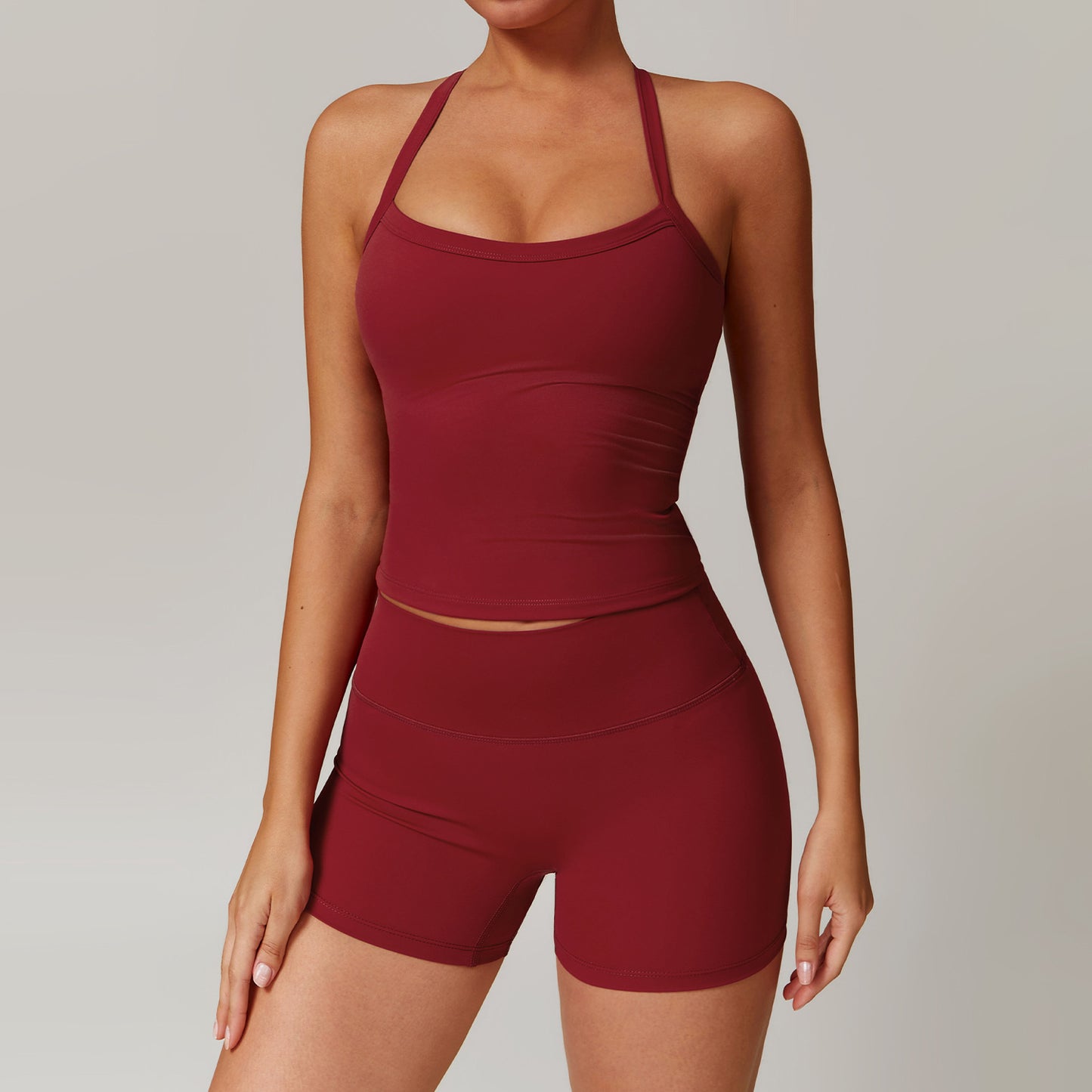 Tight Brushed Yoga Suit Quick-drying Workout Clothes