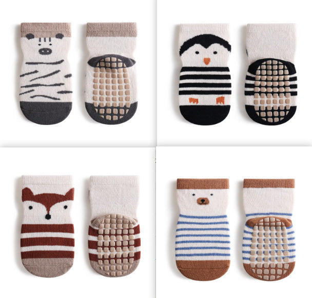 Baby Floor Socks Indoor Full Base Rubber Anti-slip Cooling Insulation Cylinder