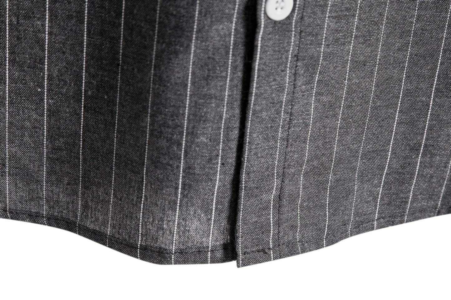 Casual Striped Short-sleeved Shirt For Men