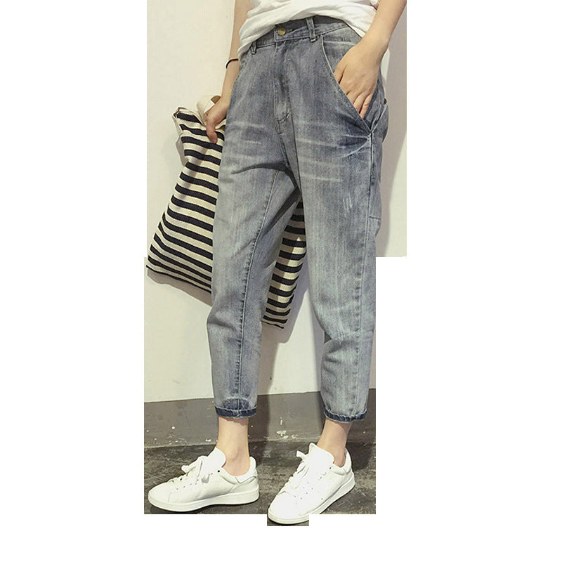 Korean Style New Slim Stretch Women's Jeans