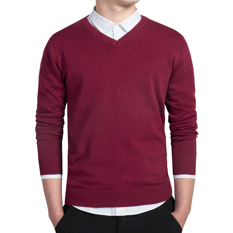V-neck sweater