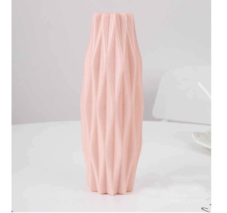 Plastic Decoration PE Drop-proof Vase Display