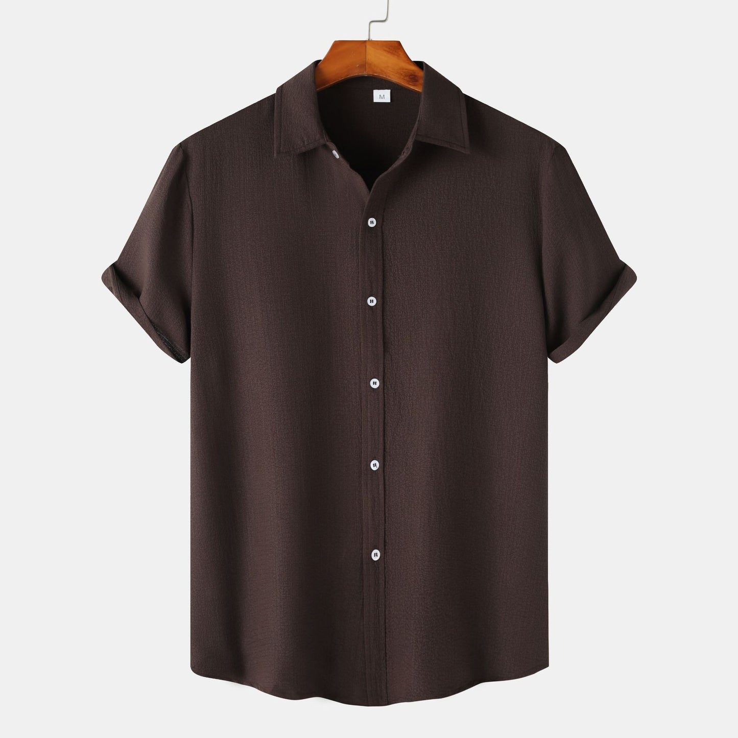 Casual Short-sleeved Men's Shirt