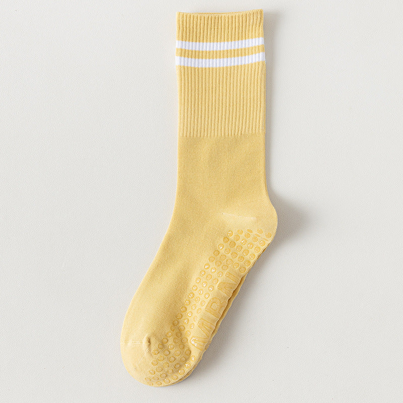 Sports Stripes Breathable To Avoid Slippery Socks For Running