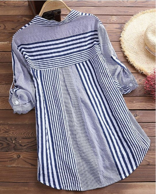 Striped shirt long sleeve