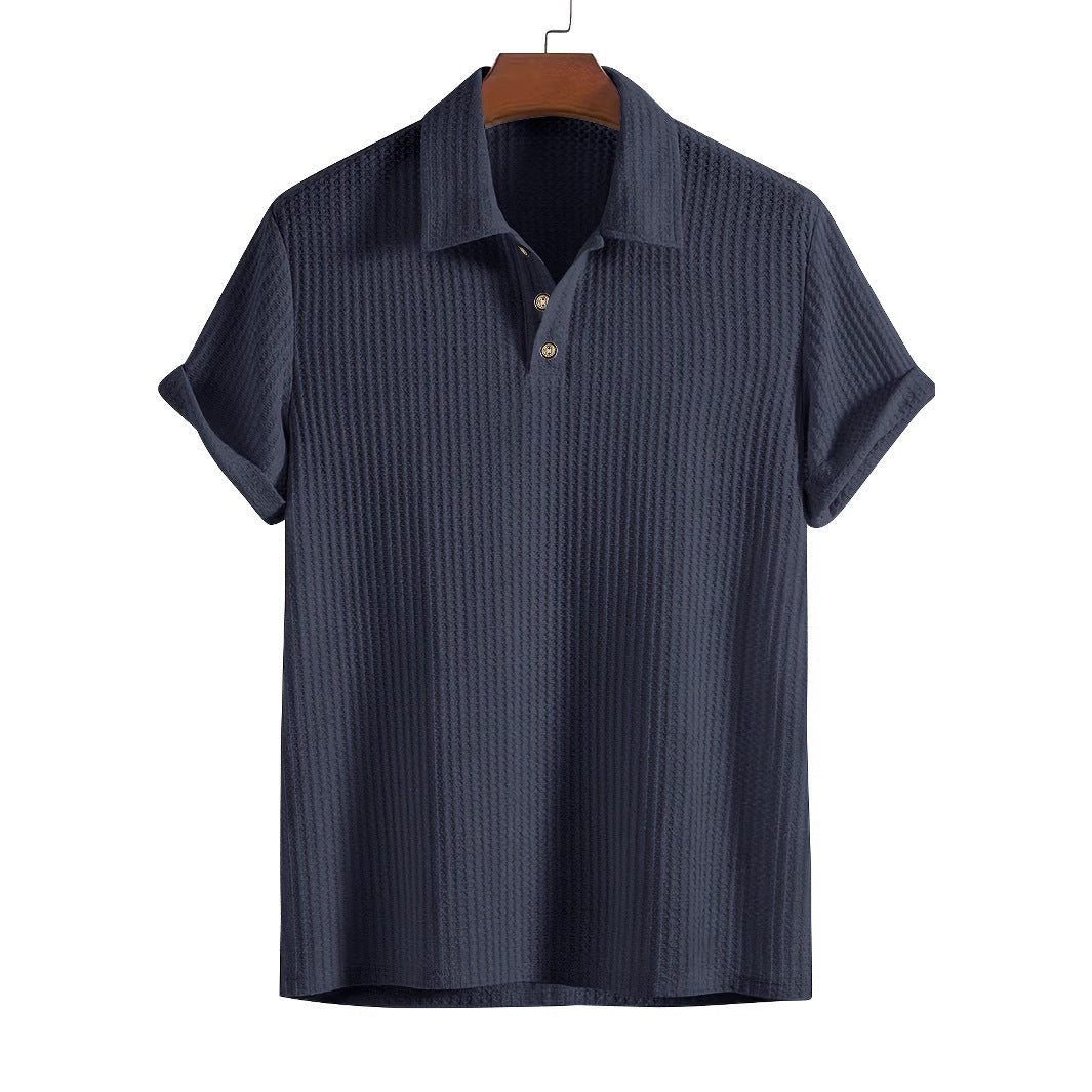 Men's Casual Loose Short Sleeves Simple