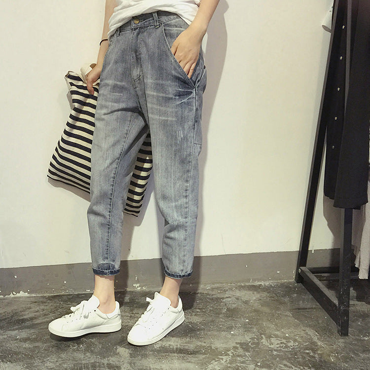 Korean Style New Slim Stretch Women's Jeans