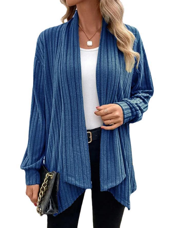 Cross-border Foreign Trade Temu Long Sleeve Loose Cardigan Coat