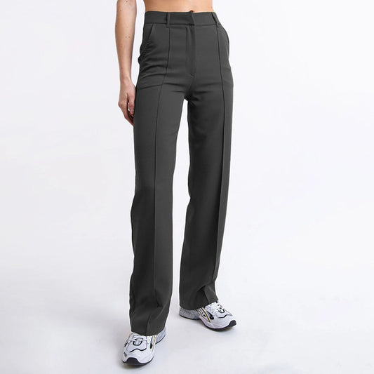 Solid Color Simple Fashion Commuter Business Casual Pants