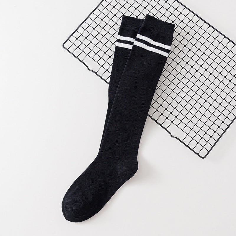 Women's calf cotton socks