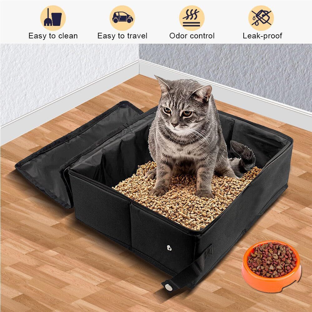 Simple Home Folding Fabric Litter Box
