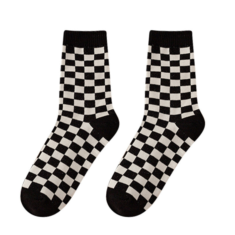 Men's And Women's Versatile Fashion Retro Mid-calf Socks