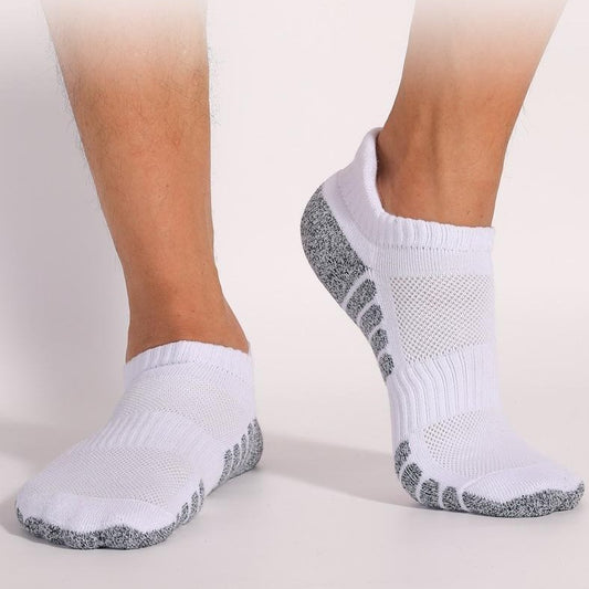 Thick Towel Bottom Socks For Running Non-slip Anti-sweat Breathable