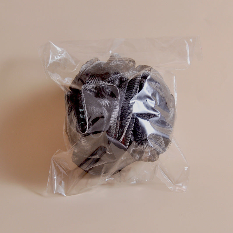 Men's Black Bamboo Charcoal Shower Ball
