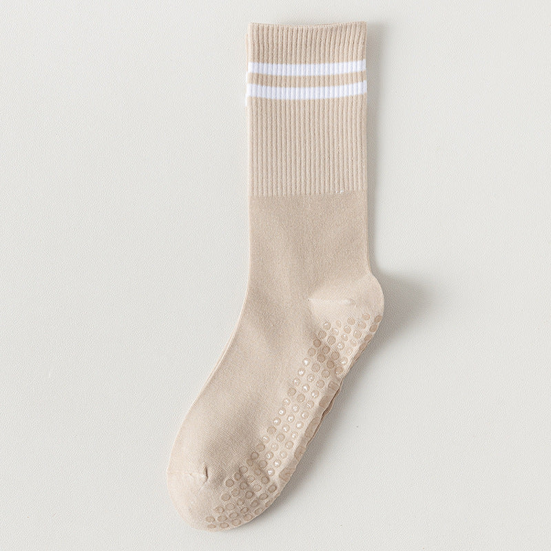 Sports Stripes Breathable To Avoid Slippery Socks For Running