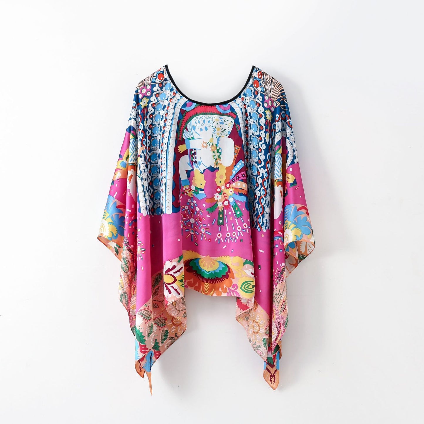 Pullover Shawl Outerwear Cover-up Multifunctional Scarf