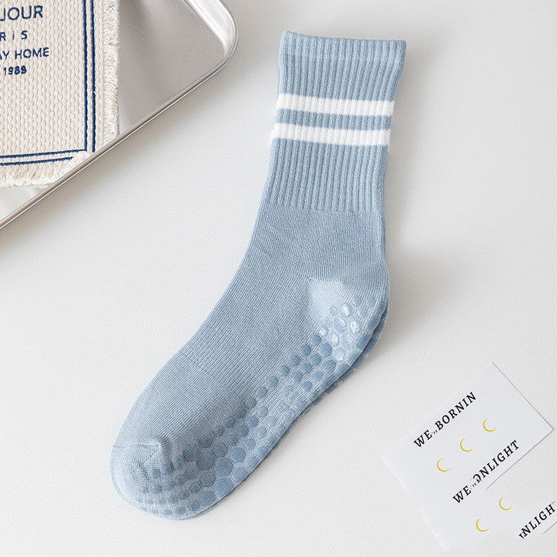 Indoor Anti Skid Wear Resistant Foot Guard Medium Tube Socks