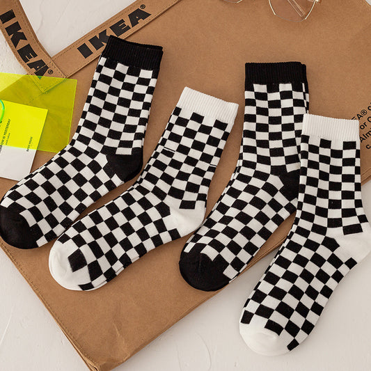 Men's And Women's Versatile Fashion Retro Mid-calf Socks