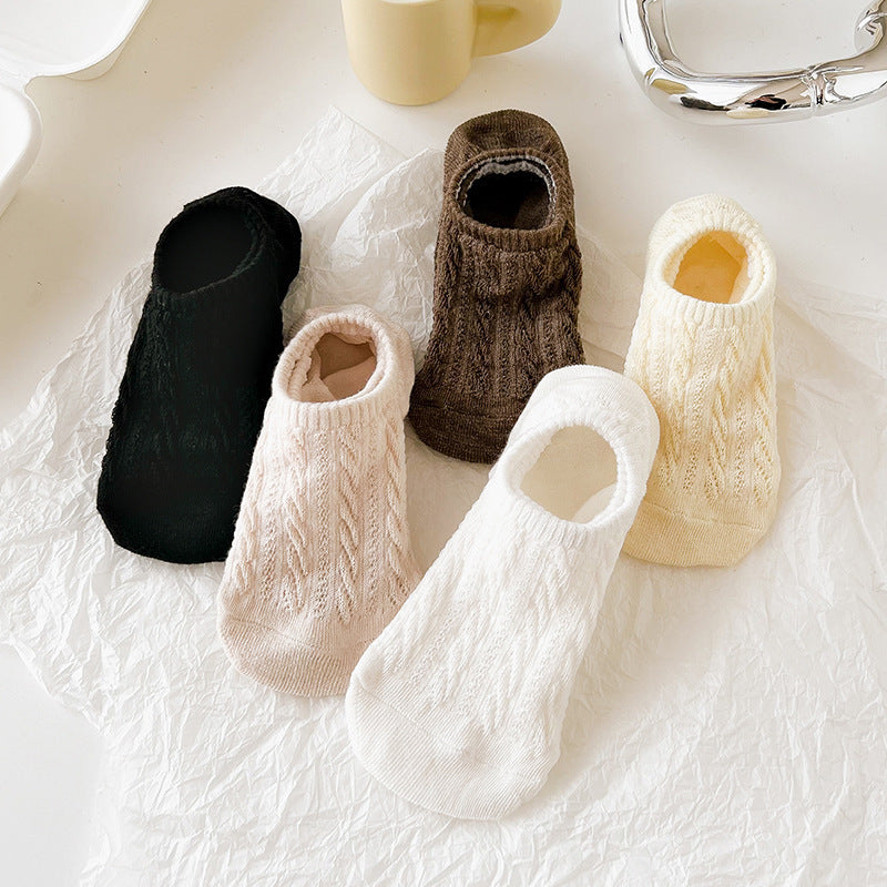 Japanese Eight Fried Dough Twists Boat Socks