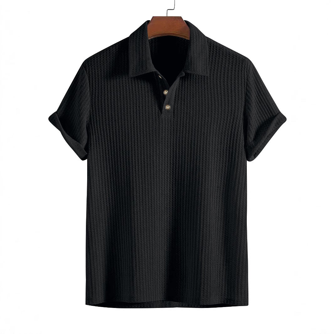 Men's Casual Loose Short Sleeves Simple