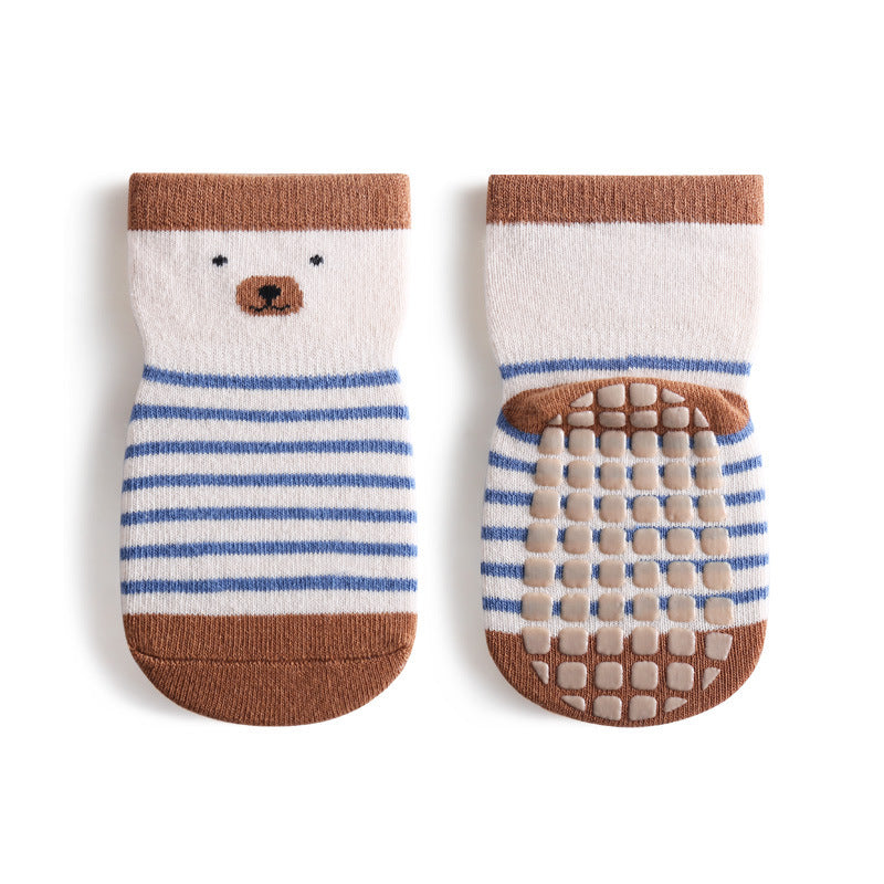 Baby Floor Socks Indoor Full Base Rubber Anti-slip Cooling Insulation Cylinder
