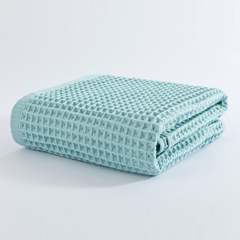Soft Absorbent Honeycomb Bath Towel Pure Cotton 70X140cm