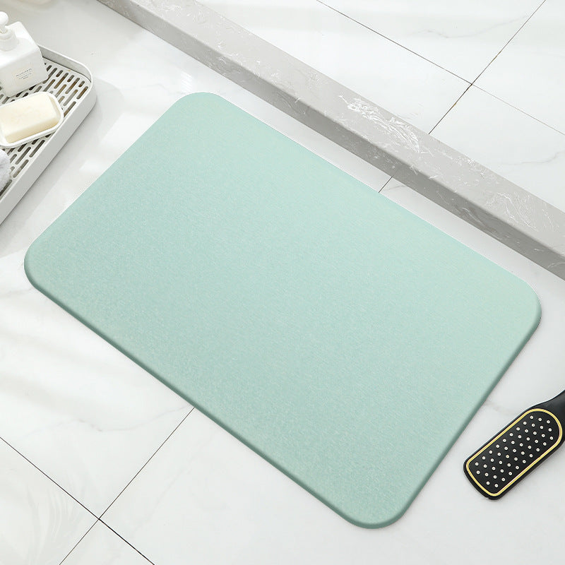 Diatom Ooze Hard Foot Mat Bathroom Non-slip Mat Water-absorbing Quick-drying
