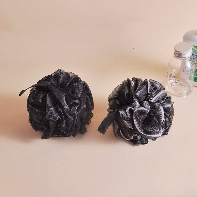 Men's Black Bamboo Charcoal Shower Ball