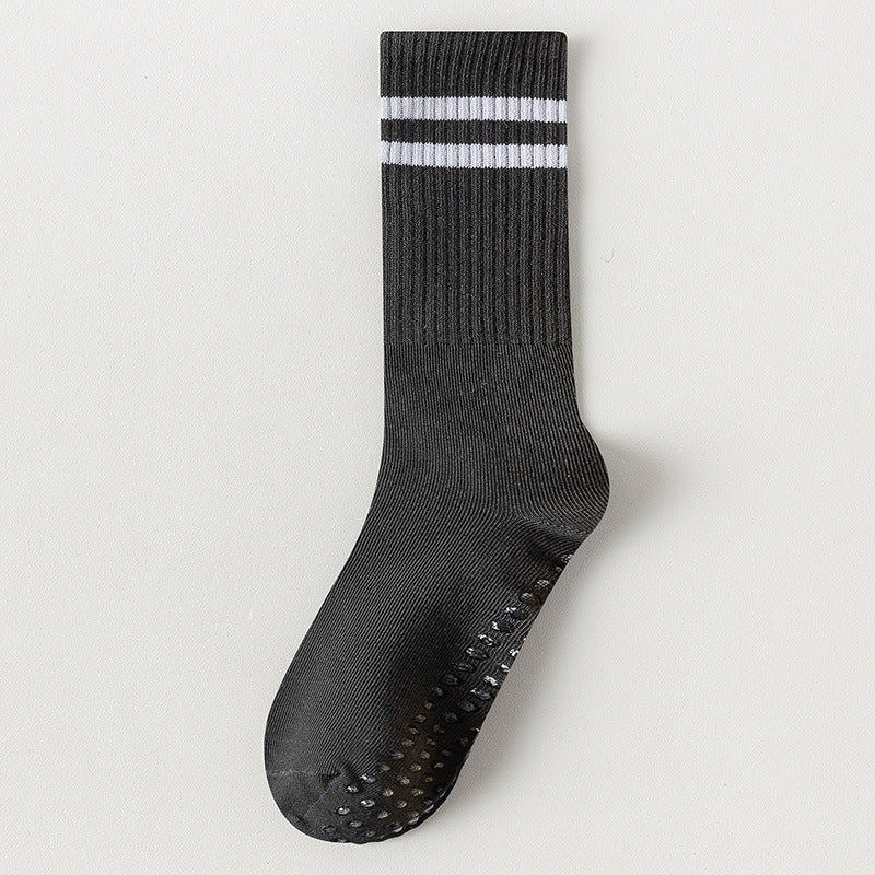Sports Stripes Breathable To Avoid Slippery Socks For Running
