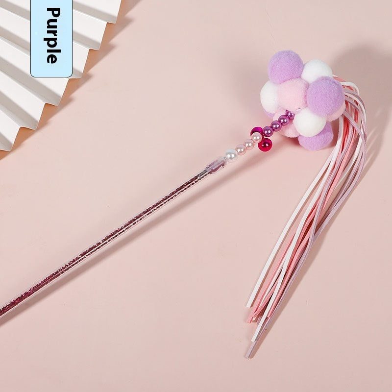 Acrylic Cat Fairy Rod Toy