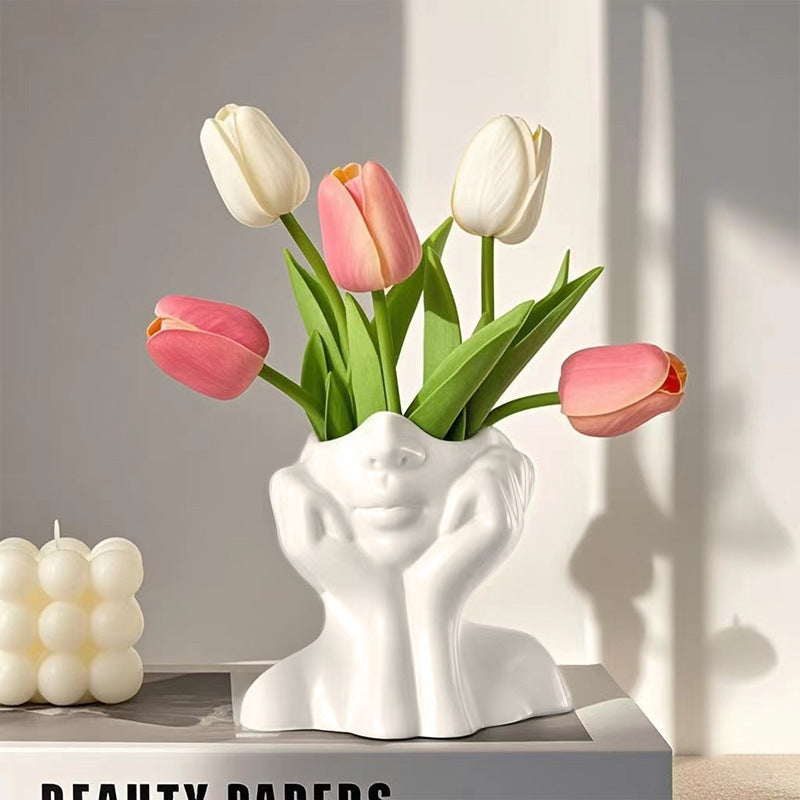 Nordic Style High-grade Home Decoration Light Luxury Vase