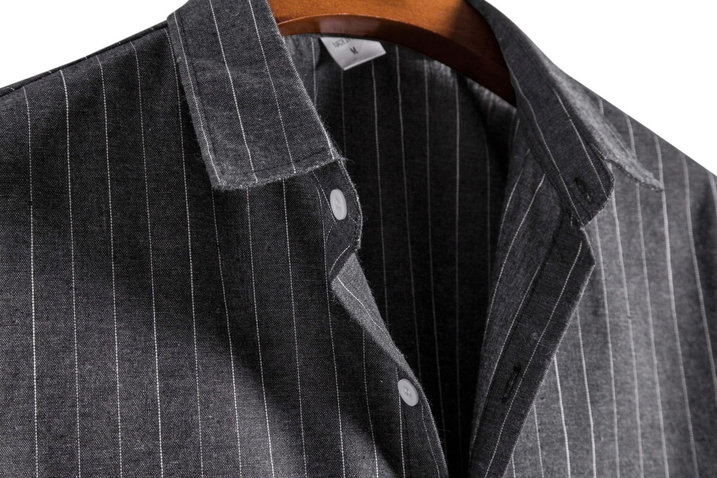 Casual Striped Short-sleeved Shirt For Men