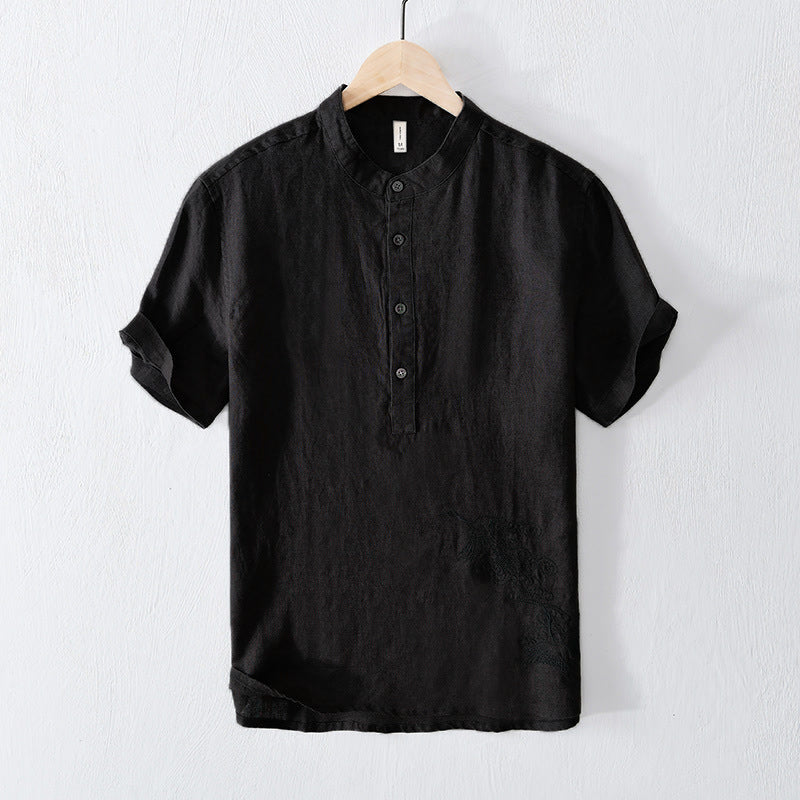 Loose Fashion Japanese Style Retro T-shirt Men