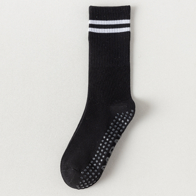 Sports Stripes Breathable To Avoid Slippery Socks For Running