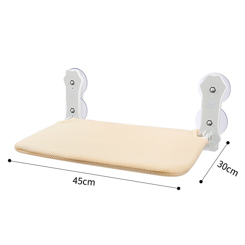 Pet Supplies Suction Cup Hammock Removable And Washable Cat Nest