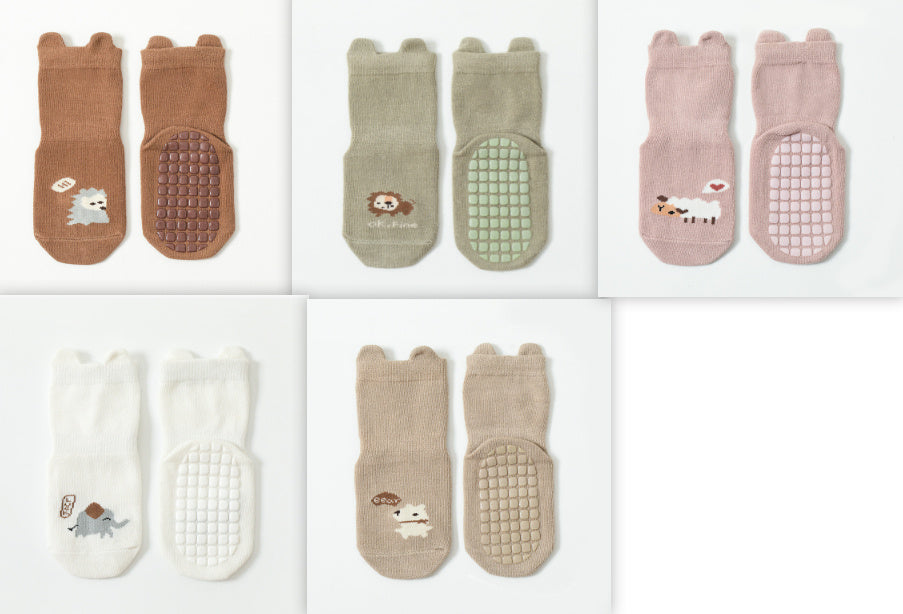 Baby Floor Socks Indoor Full Base Rubber Anti-slip Cooling Insulation Cylinder