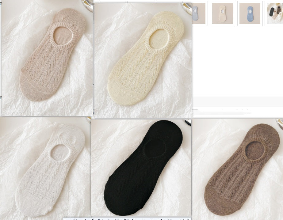 Japanese Eight Fried Dough Twists Boat Socks